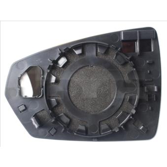 Verre de rétroviseur, rétroviseur extérieur TYC 337-0315-1