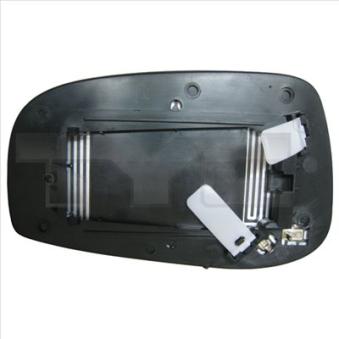 Verre de rétroviseur, rétroviseur extérieur TYC 338-0024-1 pour DAEWOO TICO 3.0 - 196cv