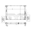 TYC 703-0004 - Radiateur, refroidissement du moteur