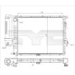 TYC 703-0010-R - Radiateur, refroidissement du moteur