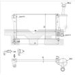 TYC 709-0019 - Radiateur, refroidissement du moteur