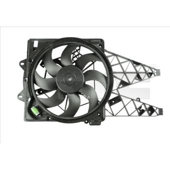 Ventilateur, refroidissement du moteur TYC 809-0037 pour AUDI A2 1.6 D Multijet - 105cv