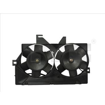 Ventilateur, refroidissement du moteur TYC 810-0045 pour FORD TRANSIT 2.5 TD - 85cv