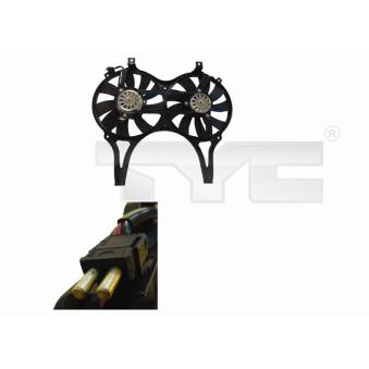 Ventilateur, refroidissement du moteur TYC 821-1003