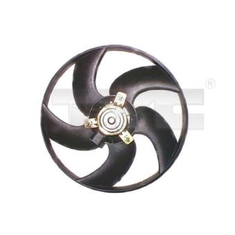 Ventilateur, refroidissement du moteur TYC OEM 125479