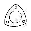 BOSAL 256-581 - Joint d'étanchéité, tuyau d'échappement