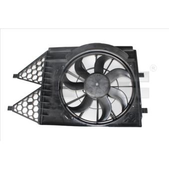Ventilateur, refroidissement du moteur TYC 837-0054 pour AUDI A1 1.2 TFSI - 86cv