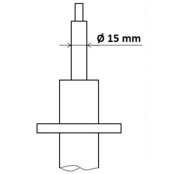 Jeu de 2 amortisseurs avant KYB 3418014 pour AUDI A4 2.0 TDI - 190cv