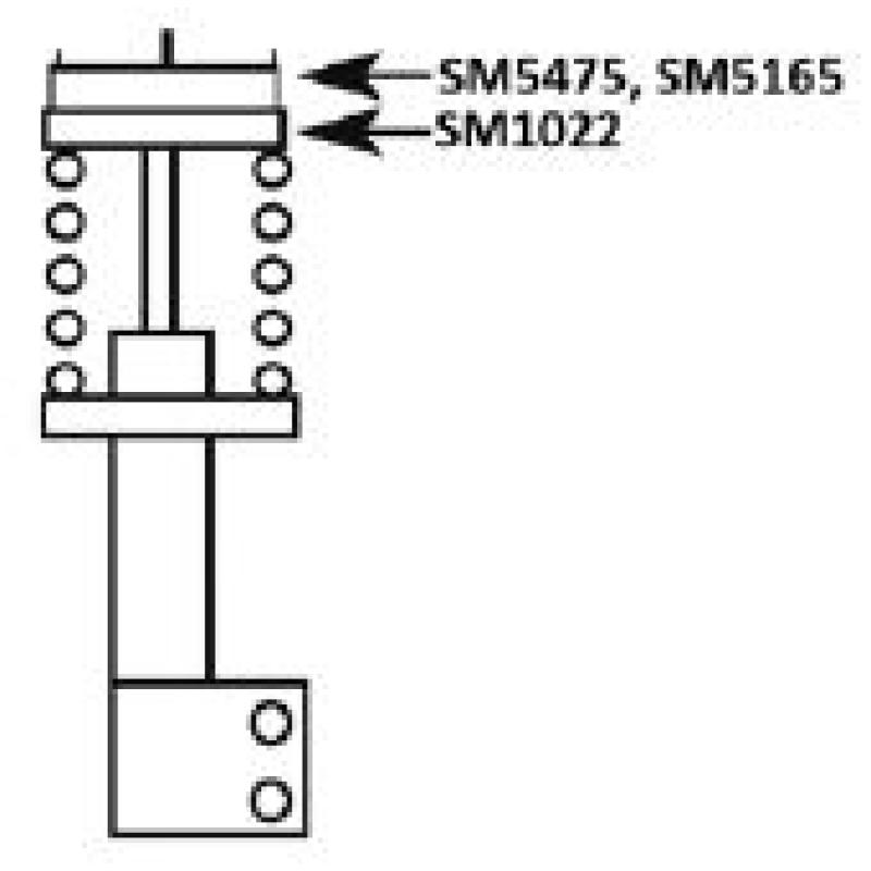 Coupelle de suspension KYB SM5475 - Visuel 2
