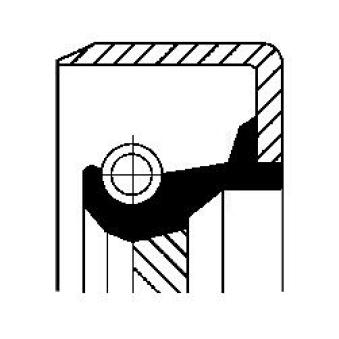 Bague d'étanchéité CORTECO [01011312B]