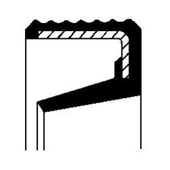 Bague d'étanchéité, boîte de vitesse manuel CORTECO 07019092B