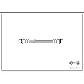 Flexible de frein CORTECO [19018172]