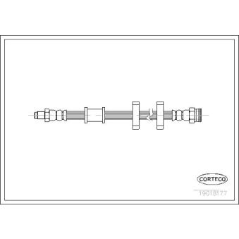 Flexible de frein CORTECO [19018177]