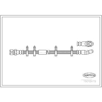 Flexible de frein CORTECO OEM 5936964