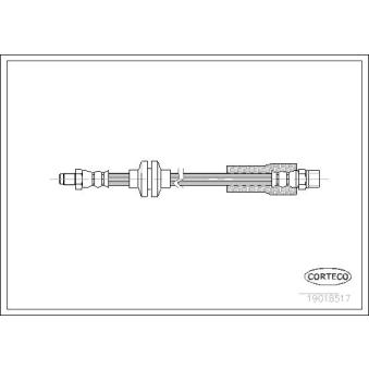Flexible de frein CORTECO [19018517]
