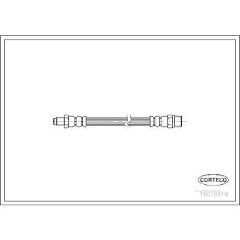 Flexible de frein CORTECO [19018519]
