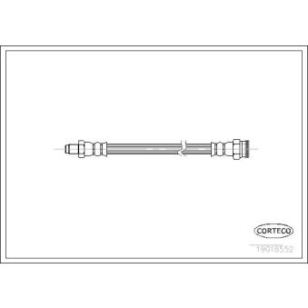 Flexible de frein CORTECO OEM 7570316