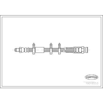 Flexible de frein CORTECO OEM 5941315 Flexible de frein CORTECO OEM 5941315