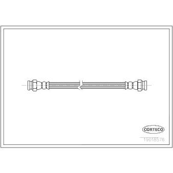 Flexible de frein CORTECO OEM 481614