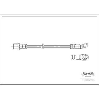 Flexible de frein CORTECO [19018596]