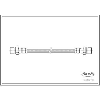 Flexible de frein CORTECO 19018699