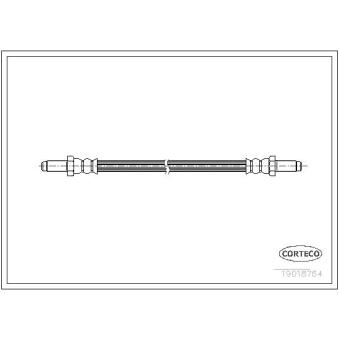 Flexible de frein CORTECO 19018764