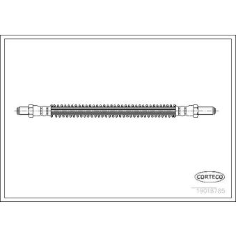 Flexible de frein CORTECO OEM GBH246 Flexible de frein CORTECO OEM GBH246