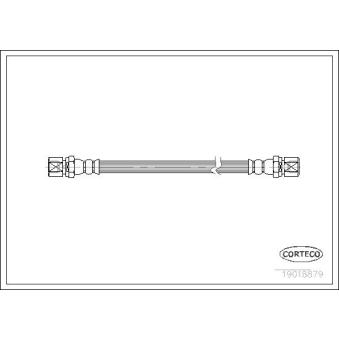 Flexible de frein CORTECO 19018879 pour OPEL OMEGA 2.0 DTI 16V - 101cv