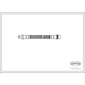 Flexible de frein CORTECO OEM 480655