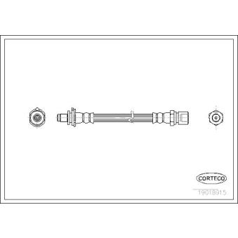 Flexible de frein CORTECO OEM 90425239