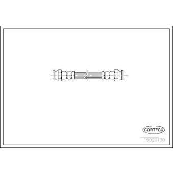 Flexible de frein CORTECO OEM 46542040