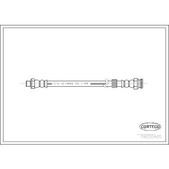 Flexible de frein CORTECO [19020485]