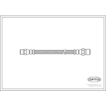 Flexible de frein CORTECO 19025500