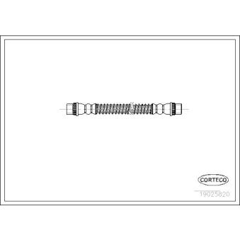 Flexible de frein CORTECO OEM 480675