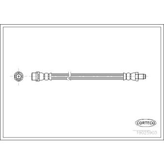 Flexible de frein CORTECO OEM 8D0611775B Flexible de frein CORTECO OEM 8D0611775B