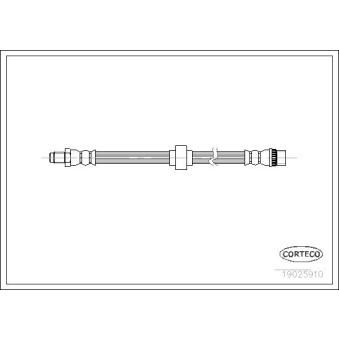 Flexible de frein CORTECO OEM 6025305984