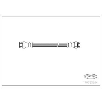 Flexible de frein CORTECO OEM 4621201A13