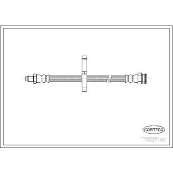 Flexible de frein CORTECO [19026400]