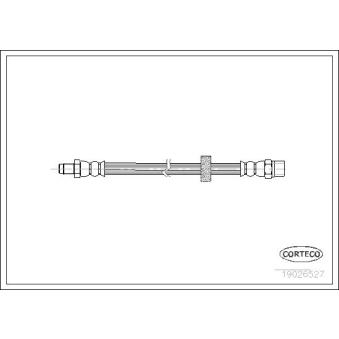 Flexible de frein CORTECO OEM 9169139