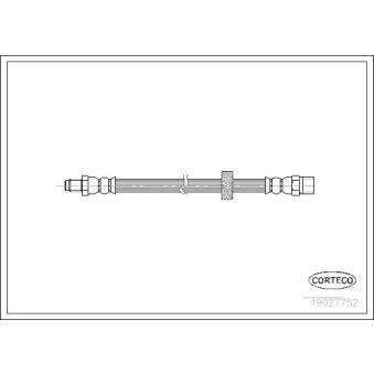 Flexible de frein CORTECO OEM 30714820 Flexible de frein CORTECO OEM 30714820