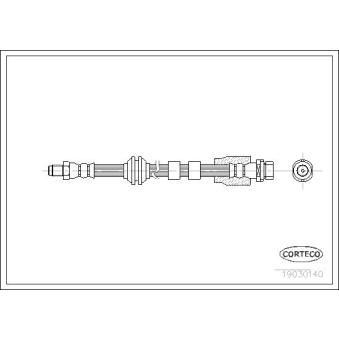 Flexible de frein CORTECO OEM 1114757