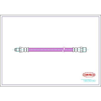 Flexible de frein CORTECO OEM A6384282135