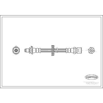 Flexible de frein CORTECO OEM 4482337