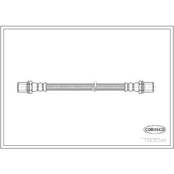 Flexible de frein CORTECO OEM 9094702362 Flexible de frein CORTECO OEM 9094702362