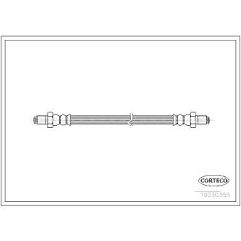 Flexible de frein CORTECO OEM 9695033005