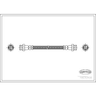 Flexible de frein CORTECO OEM 4621389918