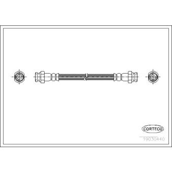 Flexible de frein CORTECO OEM MB150762 Flexible de frein CORTECO OEM MB150762