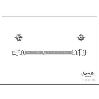 Flexible de frein CORTECO OEM MR129746