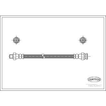 Flexible de frein CORTECO OEM MR129757
