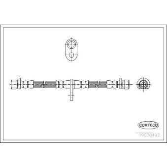 Flexible de frein CORTECO OEM 46430SE0013